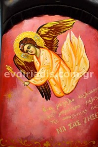 Άγγελος Κυρίου Ευχή Για Νεογέννητα Βρέφη Χειροποίητη Αγιογραφία 