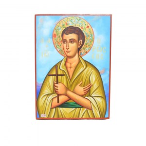 Άγιος Ιωάννης Ο Ρώσσος Χειροποίητη Λιθογραφία LI 141
