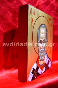 Άγιος Νικόλαος Χειροποίητη Αγιογραφία