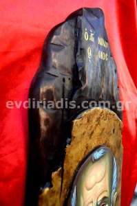 Άγιος Νικόλαος Χειροποίητη Ξυλόγλυπτη Αγιογραφία