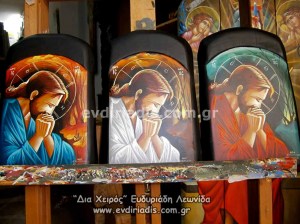 Η Προσευχή Του Ιησού Χριστού Στην Γεσθημανή Η Υψίστη Των Προσευχών Χειροποίητη Αγιογραφία
