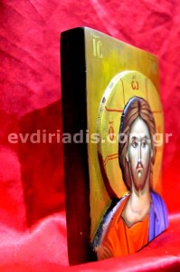 Ιησούς Χριστός Χειροποίητη Ξυλόγλυπτη Αγιογραφία
