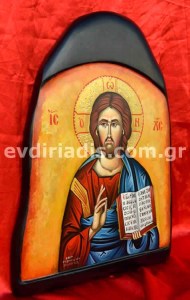 Ο Ευλογών Χειροποίητη Αγιογραφία 