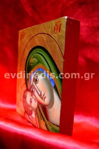 Παναγία Γλυκοφιλούσα Χειροποίητη Αγιογραφία