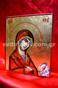 Παναγία Η Μεσίτρια Χειροποίητη Αγιογραφία