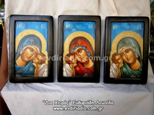 Παναγία Χειροποίητη Αγιογραφία 