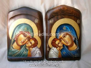 Παναγία Χειροποίητη Αγιογραφία