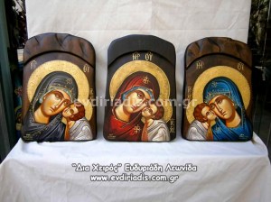 Παναγία Χειροποίητη Αγιογραφία 