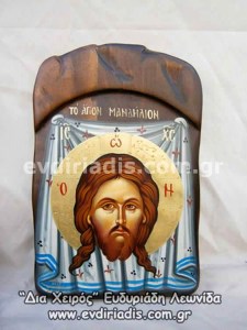 Το Άγιο Μανδύλιον Χειροποίητη Αγιογραφία